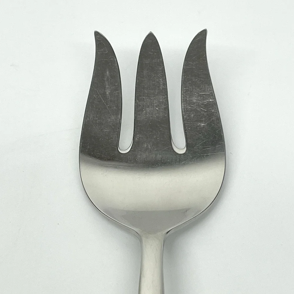 Vintage 1950s International Stainless TONIGHT Shooting Stars Pattern Salad Fork